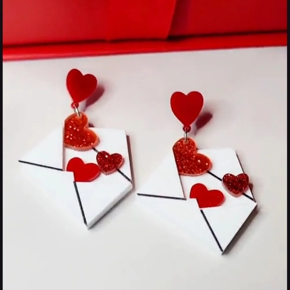 👋 Love Letter Earrings | Laser-Cut Fun Romantic Earrings | Mix And Match 3/$20